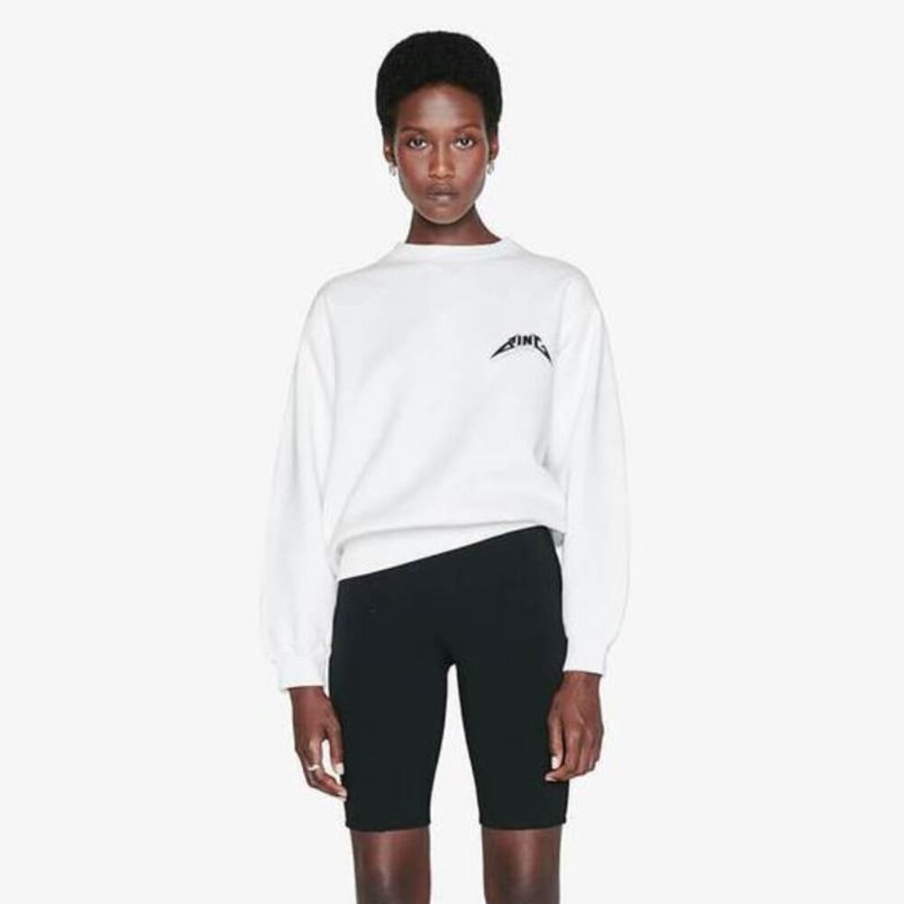 ANINE BING Ramona Sweatshirt Tour/Vintage White - Medium
